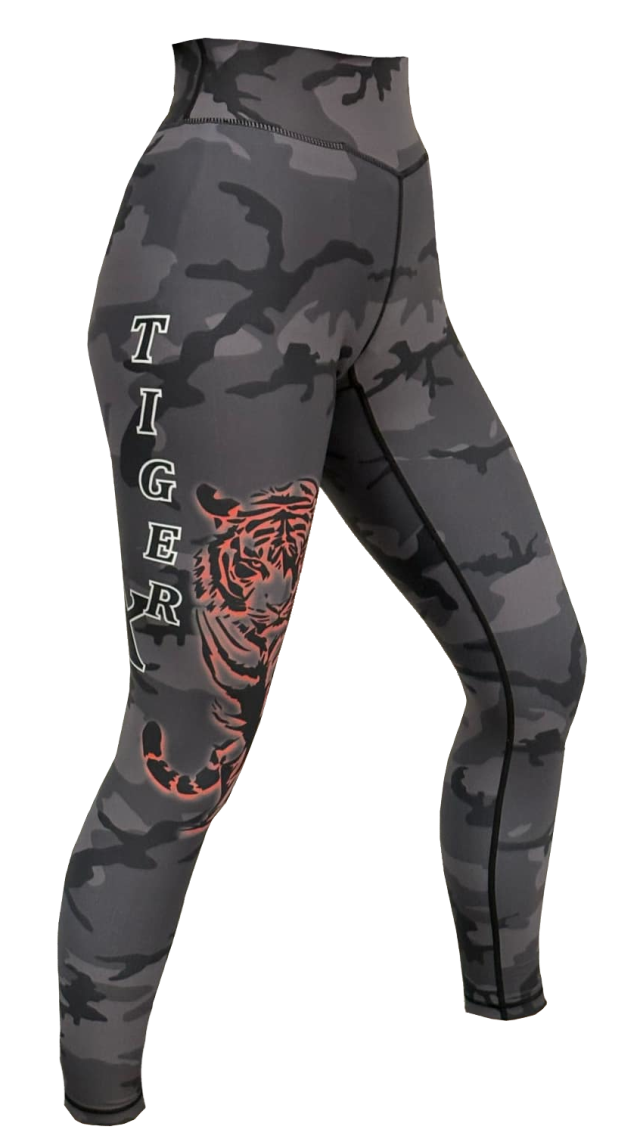 Legging Tiger-X Camo Gris Foncé Enfant590:2066 661:2217