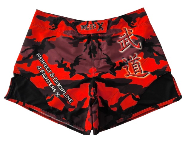 FightShort TigerX CAMO Rouge623:2141 649:2181
