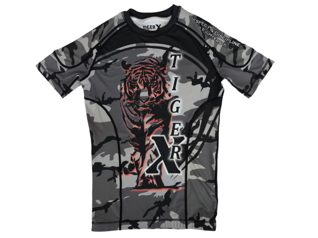 Rashguard MMA TigerX CAMO Gris474:1728 621:2139
